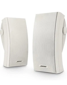 2 Bose 251 Wall Mount Indoor/Outdoor Environmental Speakers White No Mounts - Picture 1 of 1