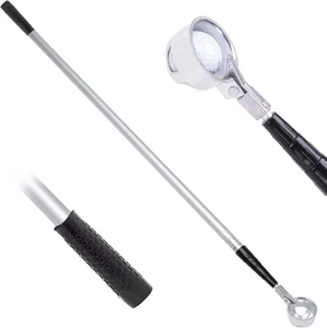 Recuperador de pelotas de golf, 15 ft 18 ft aleación de aluminio recuperador de pelotas de golf para tele de agua - Imagen 1 de 12