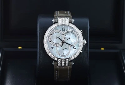 Harry Winston Premier Cronógrafo 40mm Diamantes M.O.P Oro Blanco PRNQCH40WW001 Foto 1 de 4