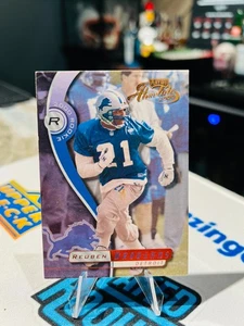 2000 Playoff Absolute 2000 Rookie Reuben Droughns #187 /3000 (RC) DETROIT LIONS - Picture 1 of 2