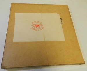 #19640m Nice Vintage 100 Count Akro Agate Box With Marbles - Picture 1 of 15