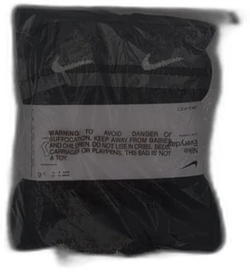 Nike Unisex Everyday Cushioned Training Crew Socks (6 Pairs), Black/white, Large - Picture 1 of 5