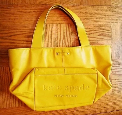 Kate Spade Jules Satchel Yellow Medium Size Hard To Find - Image 1 of 4