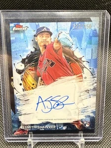 AJ Smith-Shawver 2024 Topps Finest #FA-AS Finest Autograph Blue /150 Rookie (RC) - Picture 1 of 6