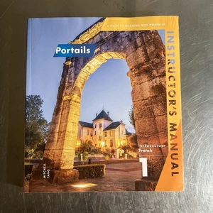 Portails Instructor's Manual by Vista Higher Learning Staff (2016, Book, Other) - Picture 1 of 5