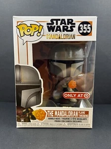 Funko Pop! Star Wars The Mandalorian Flame Throwing Target Exclusive Vinyl - Foto 1 di 6