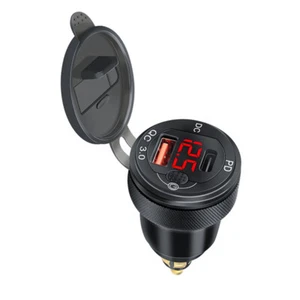 Typ-C Dual USB Ladegerät Hella DIN Steckdose Adapter Fit für BMW Motorrad - Bild 1 von 5