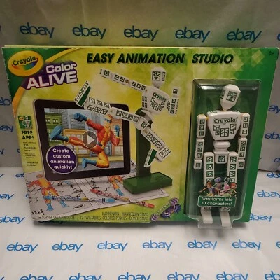 Estudio de Animación Fácil Color Alive Crayola con Maniquí Posable y Soporte Foto 1 de 4