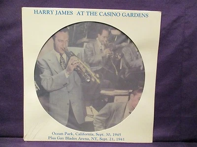     Harry-James-At-The-Casino-Gardens-SEALED-PICTURE DISC LP - Image 1 of 2