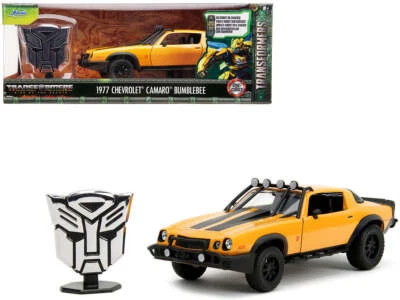 1:24 Transformers (2023) - Bumblebee -- 1977 Chevrolet Camaro Off-Road -- JADA - Image 1 of 4