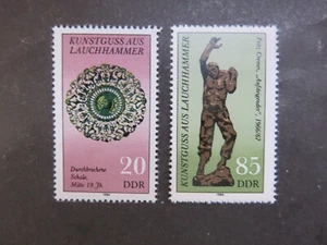 DDR 1984 Mi-Nr. DD 2874 - 2875 Kunstguss aus Lauchhammer postfrisch kpl. - Imagen 1 de 1