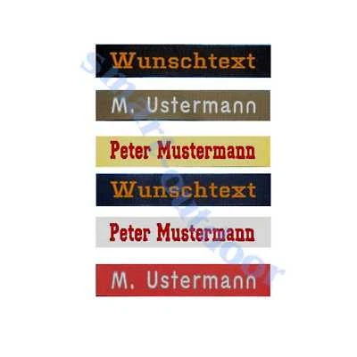 SMART-OUTDOOR Namensschild MIT KLETT 135 mm -Rettungsassistent Namensband Feuerwehr Bundeswehr