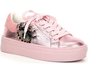 kurt geiger girls tennis shoe pink - Picture 1 of 1
