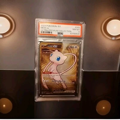 Mew ex - (151 Metal Card) 205/165 Sv: Scarlet & Violet 151 Regular - Image 1 of 2
