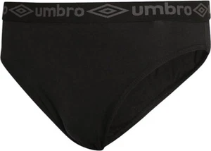 6 x Umbro Mens Plain Briefs (2 x Pack of 3) Black Medium RRP £44 - Picture 1 of 4