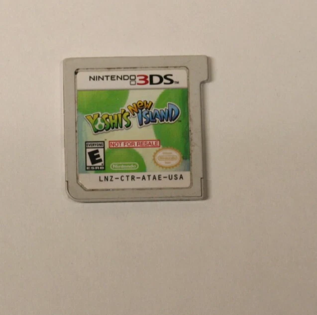 Yoshi's New Island Not For Resale (3DS Nintendo Demo NOT FULL GAME) Rare - Image 1 of 1