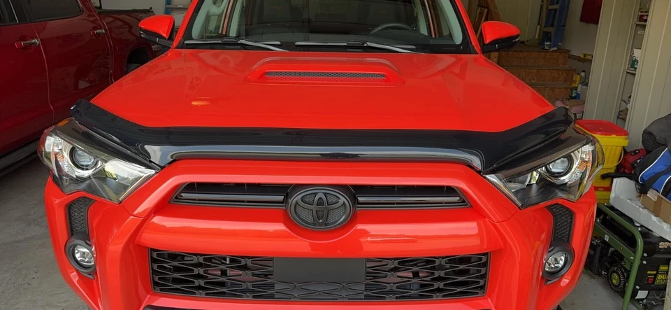 Protector de capó BugFlector II deflector protector contra insectos para Toyota 4Runner 2010-2024 Foto 1 de 4
