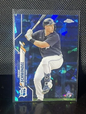 2020 Topps Chrome Update Sapphire Edition Frank Schwindel #U-118 Rookie RC - Image 1 of 2