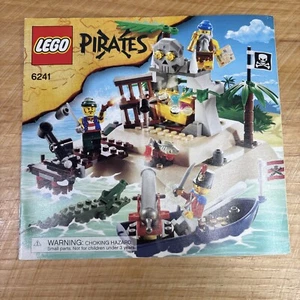 Lego Pirates 6241 Loot Island Instruction Manual Booklet Only 2009 - Picture 1 of 3