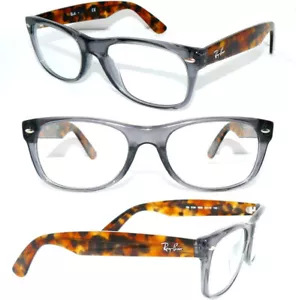 RAY BAN BRILLE GRAU BRAUN TRANSPARENT 5184 5829 52 WAYFARER 2140 GESTELL 4340 - Bild 1 von 5