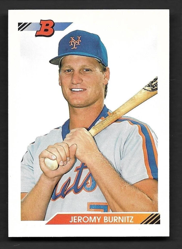 1992 Bowman #189 Jeromy Burnitz New York Mets  - Image 1 of 1