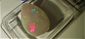 Kristallopal 1.69 Karat.  Multicolor. ALGT Zertifikat. Versiegelt - Bild 1 von 9