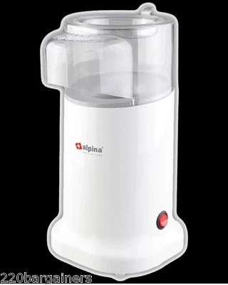 Popper para hacer palomitas Alpina 220 voltios para Europa Asia África 220V 240V Foto 1 de 4