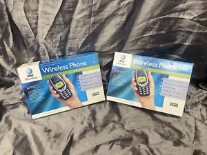 Vintage Nokia 3360 Cell Phones X2 With Box’s AT&T- For Collectors - Picture 1 of 8