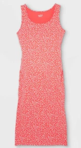 Isabel Maternity Women's T-Shirt Dress Coral Size XS - Picture 1 of 7