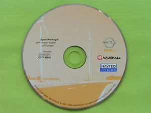 NAVIGATION OPEL CD 70 NAVI SPANIEN PORTUGAL 2011 ZAFIRA ASTRA CORSA SIGNUM TIGRA - Bild 1 von 1