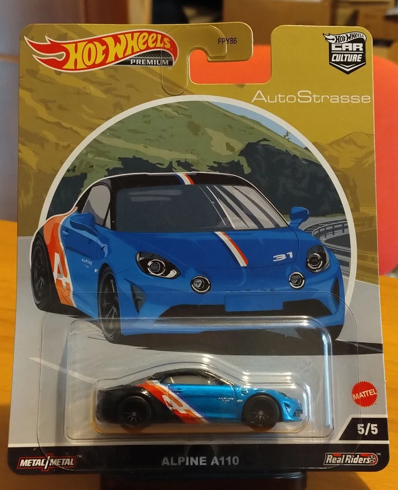 Hot Wheels Premium Alpine A110 AutoStrasse Car Culture - Immagine 1 di 1