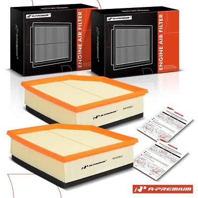 2x Filtro de aire de motor nuevo para Mini Cooper 2002-2009 1,6 L sobrealimentado 13717558382 Foto 1 de 4