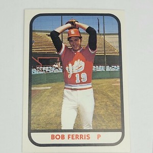 1981 Salt Lake City Gulls Minor League TCMA #5 Robert E. Ferris (A)