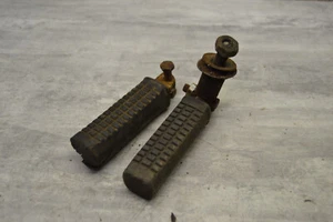 Passenger footpegs pegs Cossack Voskhod 175 Sports Twin 1975 Ural VOSCHOD-2 - Afbeelding 1 van 8