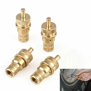 4pc Tyre Deflators Set Kit Automatic Tire Valve 6-30PSI Adjustable Pressure 4x4 - Picture 1 of 2