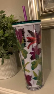¡¡NUEVO!! Vaso Floral Starbucks Primavera 2022 24oz ~ AUTÉNTICO/EDICIÓN LIMITADA - Imagen 1 de 5