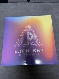 LIMITED EDITION ELTON JOHN DIAMONDS PYRAMID EDITION EXCLUSIVE COLOURED IN HAND - Picture 1 of 2