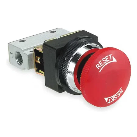 Válvula de control de aire manual Aro M291hs-15, 3 vías, 1/8 pulgada Npt Foto 1 de 1