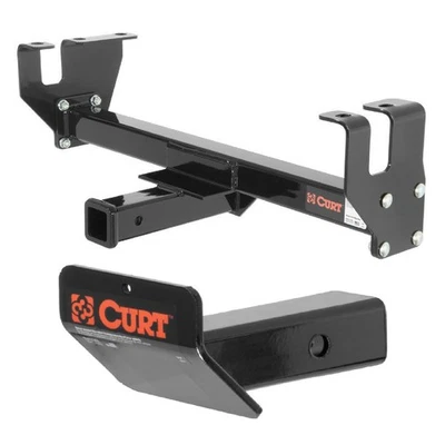 Curt Front Mount Trailer Hitch & Skid Shield for Jeep Grand Cherokee - Изображение 1 из 4