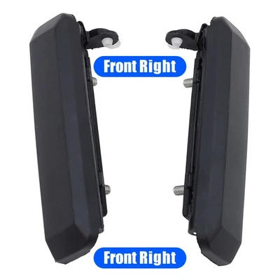 Outside Door Handles For Nissan Hardbody Truck 1986-1997 Pair Front LH&RH Black Foto 1 de 4