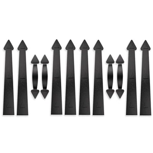 Garagentor Magnetische Dekorative Hardware Kit, 8 Scharniere 4 Griffe Wagen Acc... - Bild 1 von 8