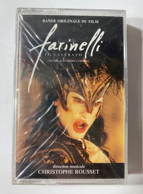 FARINELLI: Motion Picture Soundtrack Christophe Rousset SEALED CASSETTE TAPE - Image 1 of 2