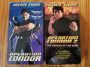 JACKIE CHAN OPERATION CONDOR 1 & 2 VHS - Imagen 1 de 2