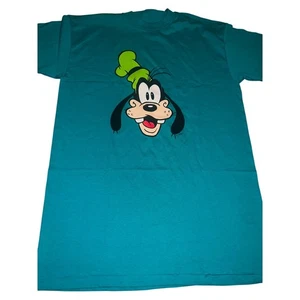  Vintage 90er Disney's große Grafik Goofy T-Shirt Erwachsene Gr. Large Einzelnaht  - Bild 1 von 7