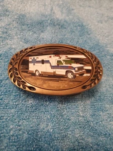Vintage Heritage Schnallen massiv Messing Krankenwagen EMS EMT SANITÄTER KRANKENHAUS - Bild 1 von 21