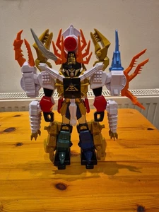 Power Rangers Deluxe Samurai Gigazord Megazord FOR PARTS - Picture 1 of 9