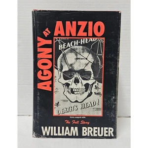 Rare AUTOGRAPHED Agony at Anzio by William Breuer 1985  - Bild 1 von 4