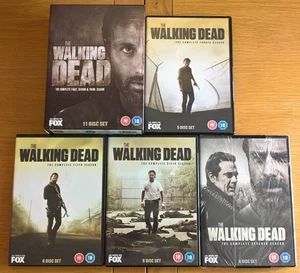 The Walking Dead Complete Seasons / Series 1 2 3 4 5 6 & 7 DVD Set R2 Fox - Imagen 1 de 1