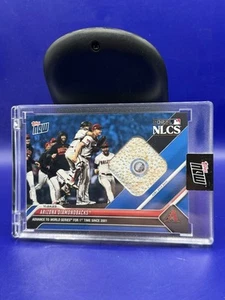 Arizona Diamondbacks NLCS GAME Used Base Relic 2023 Topps Now #1044B BLUE 32/49 - Picture 1 of 3