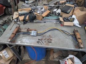 Nice 1965 1970 GM Six 6 Way Power Seat Track Assembly Buick Cad Chevy Olds Pont - Picture 1 of 19